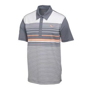PUMA Golf Jr Collection Golf STRIPE Polo Shirt